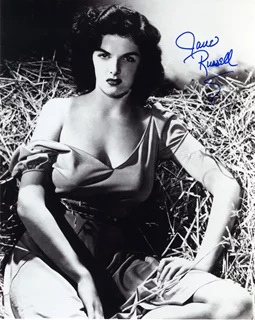 Jane Russell autograph