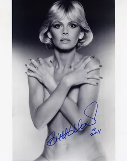 Britt Ekland autograph