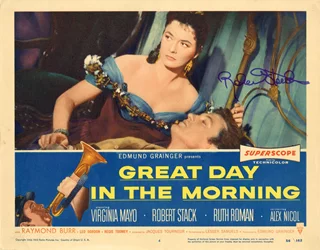 Robert Stack autograph