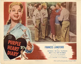 Frances Langford autograph