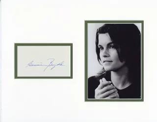 Genevieve Bujold autograph