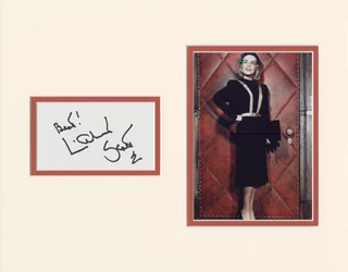 Lizabeth Scott autograph
