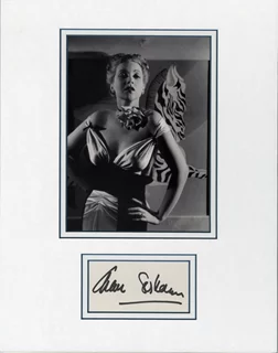 Ann Sothern autograph