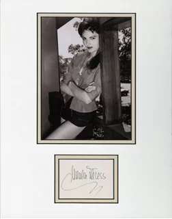 Ursula Thiess autograph