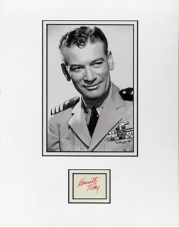 Kenneth Tobey autograph