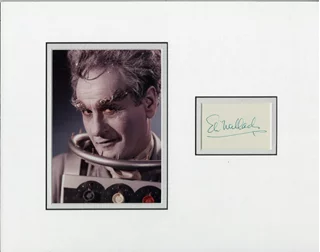 Eli Wallach autograph