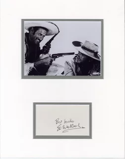 Eli Wallach autograph