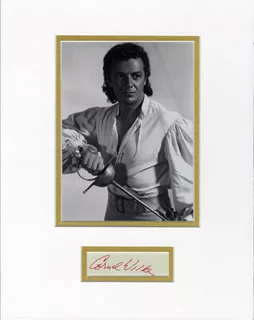 Cornel Wilde autograph