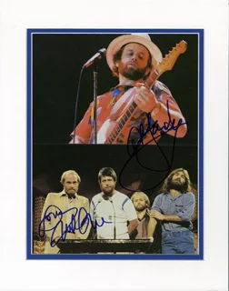 The Beach Boys autograph