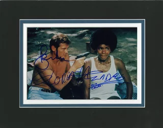 Live and Let Die autograph