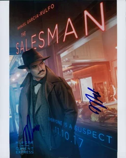 Manuel Garcia-Rulfo autograph