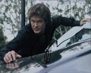 David Hasselhoff autograph