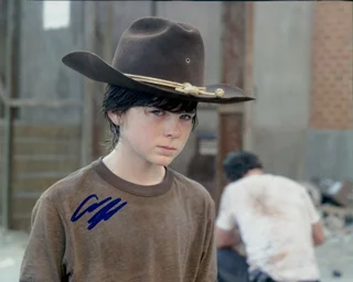Chandler Riggs autograph
