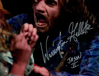 Warrington Gillette autograph