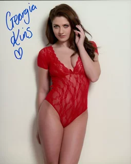 Georgia King autograph