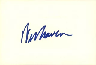 Wes Craven autograph