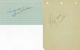 The Adventures of Ozzie and Harriet autograph