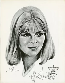 Julie Christie autograph