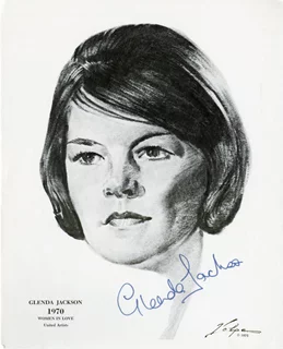 Glenda Jackson autograph