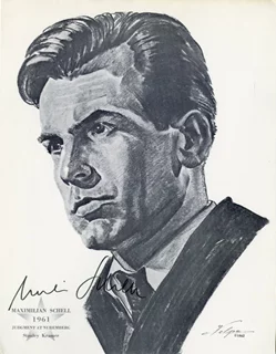Maximilian Schell autograph