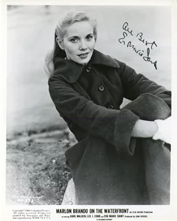 Eva Marie Saint autograph