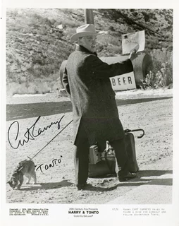 Art Carney autograph