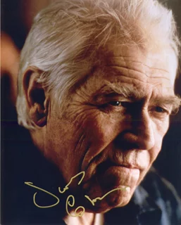 James Coburn autograph