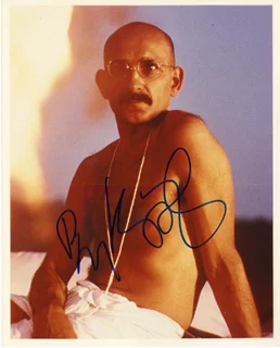Ben Kingsley autograph