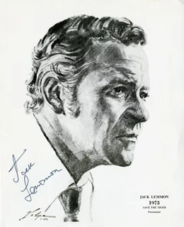 Jack Lemmon autograph