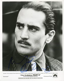 Robert DeNiro autograph