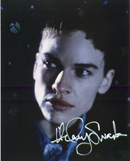 Hilary Swank autograph