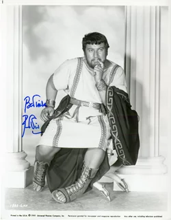Peter Ustinov autograph