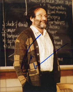 Robin Williams autograph