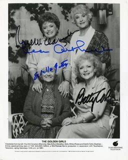 The Golden Girls autograph