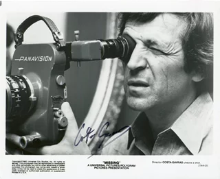 Costa-Gavras autograph