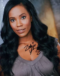 Zakiya Young autograph