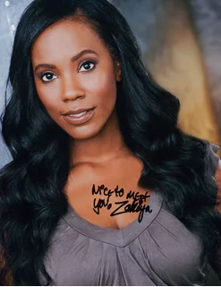 Zakiya Young autograph