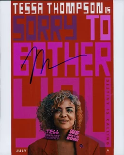 Tessa Thompson autograph