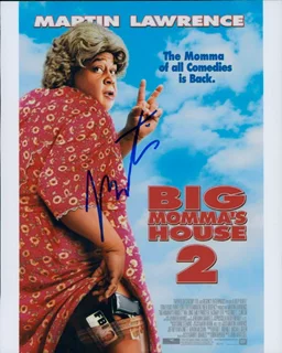 Martin Lawrence autograph