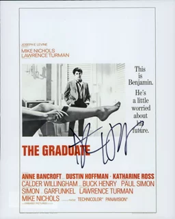 Dustin Hoffman autograph