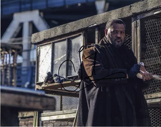 Laurence Fishburne autograph