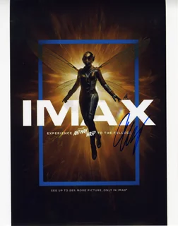 Evangeline Lilly autograph