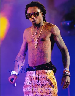 Lil' Wayne autograph