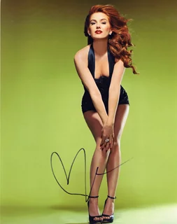 Isla Fisher autograph