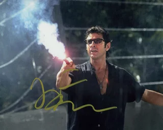 Jeff Goldblum autograph