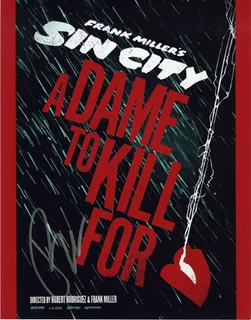 Robert Rodriguez autograph