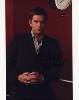 Michael Weatherly autograph