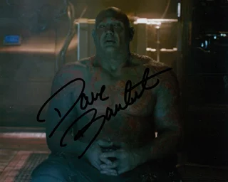 Dave Bautista autograph