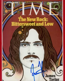 James Taylor autograph