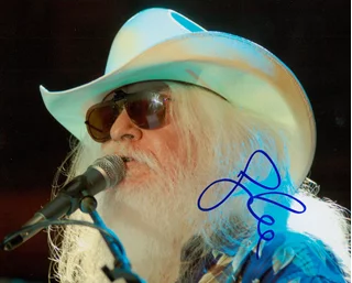 Leon Russell autograph